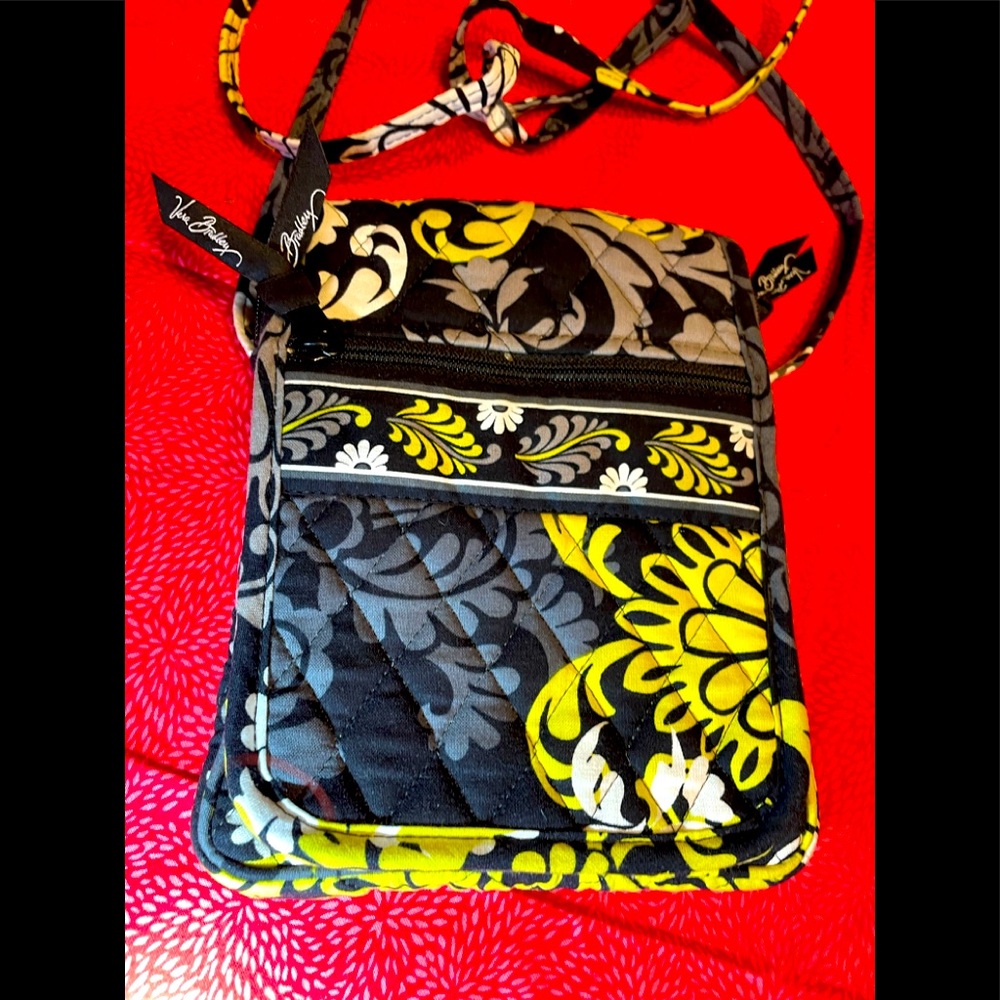 Vera Bradley’s Retired Baroque Style Full Flap Crossbody Bag